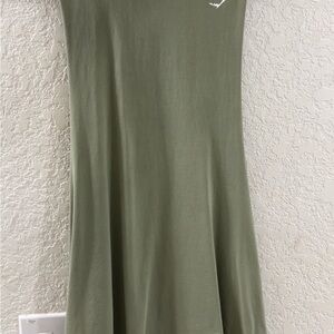 Olive Green Women's Skirt